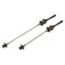 XON Mtb Gjennomgående Aksel, Silver / black, One Size