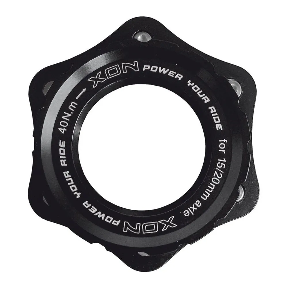 XON Pivot Cl 15/20 Mm Sykkel Bremseskiveadapter, Black, One Size