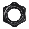 XON Pivot Cl 15/20 Mm Sykkel Bremseskiveadapter, Black, One Size