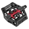 Xpedo Gfx Neo Clipless Sykkelpedaler, Black / red, One Size