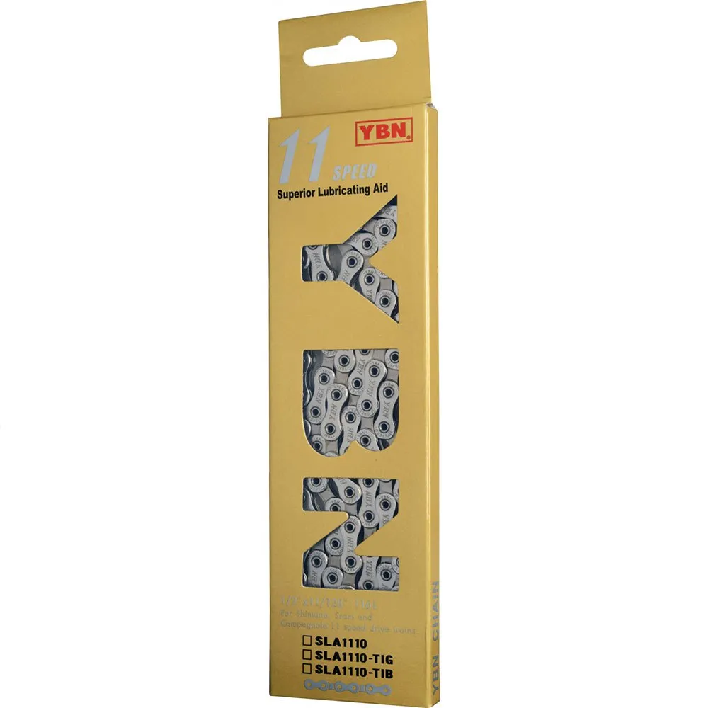 YABAN Sla-1110 11s Kjede, Silver, 116 Links YABAN Sla-1110 11s Kjede, Silver, 116 Links