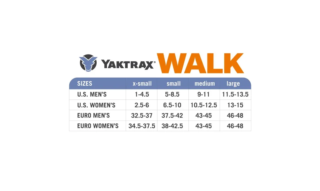 Yaktrax /The Footlab WALK Isbrodder Yaktrax /The Footlab WALK Isbrodder