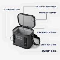 Yeti Hooper Flip 8l Myk Bærbar Kjøleboks Yeti Hooper Flip 8l Myk Bærbar Kjøleboks