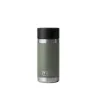 Yeti Rambler 12 OZ 355ML Bottle With Hotshot Cap, Camp green