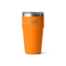 Yeti Rambler 20 OZ 591 ML Stackable Cup, King crab orange