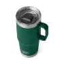 Yeti Rambler 20 OZ 591 ml Travel Mug With Stronghold™ Lid, Black forest green
