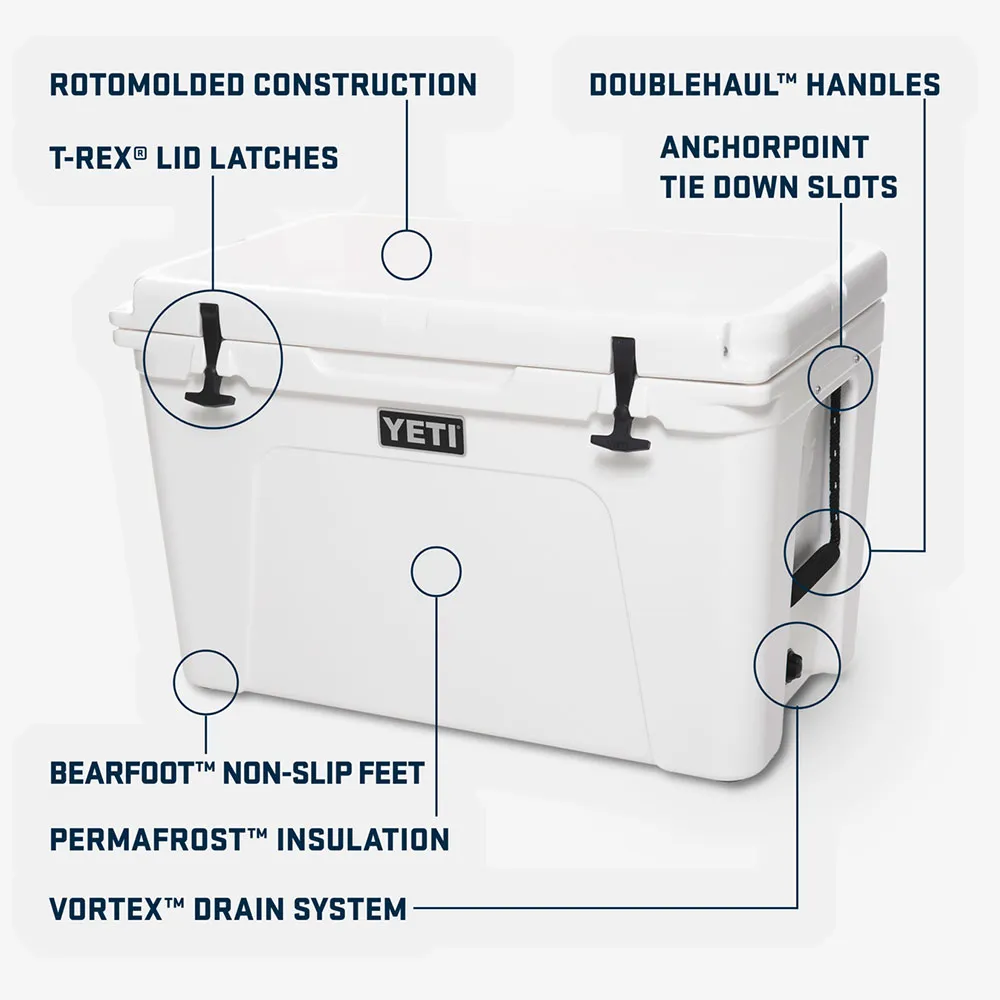 Yeti Tundra 105l Stiv Bærbar Kjøleboks, White, One Size Yeti Tundra 105l Stiv Bærbar Kjøleboks, White, One Size