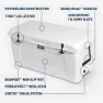 Yeti Tundra 125l Stiv Bærbar Kjøleboks, White, One Size