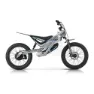 Yotsuba Moto Woof 20 Motocross/trial Elektrisk Motorsykkel, Silver / blue / yellow, One Size, Barnesykkel