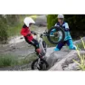 Yotsuba Moto Woof 20 Motocross/trial Elektrisk Motorsykkel, Silver / blue / yellow, One Size, Barnesykkel
