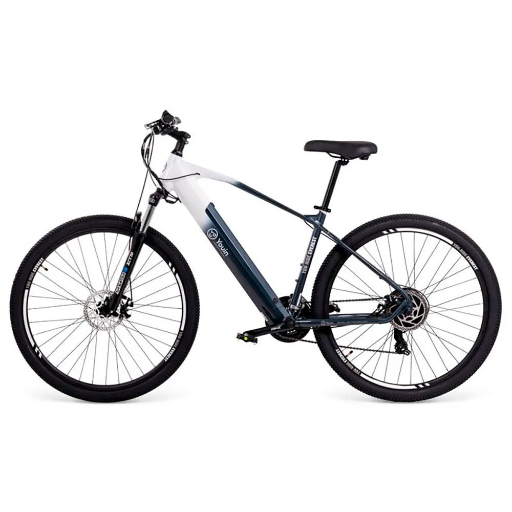 Youin Bk3100l Everest 36v 14ah 29´´ Elektrisk Terrengsykkel, Black / white, One Size, EU Plug 220V, Elsykkel
