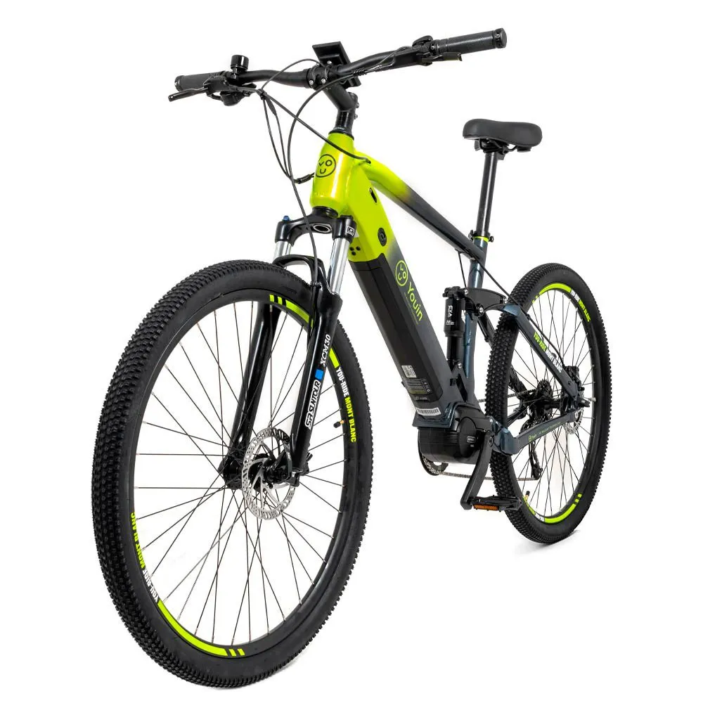 Youin Montblanc 29´´ Elektrisk Terrengsykkel, Black / yellow, L, 720Wh, Elsykkel