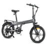 Youin Prague Sammenleggbar Elsykkel, Grey, One Size