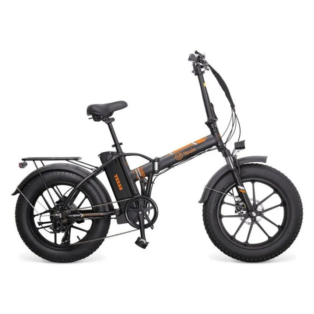 Youin Texas Ll Sammenleggbar Elsykkel, Black, One Size