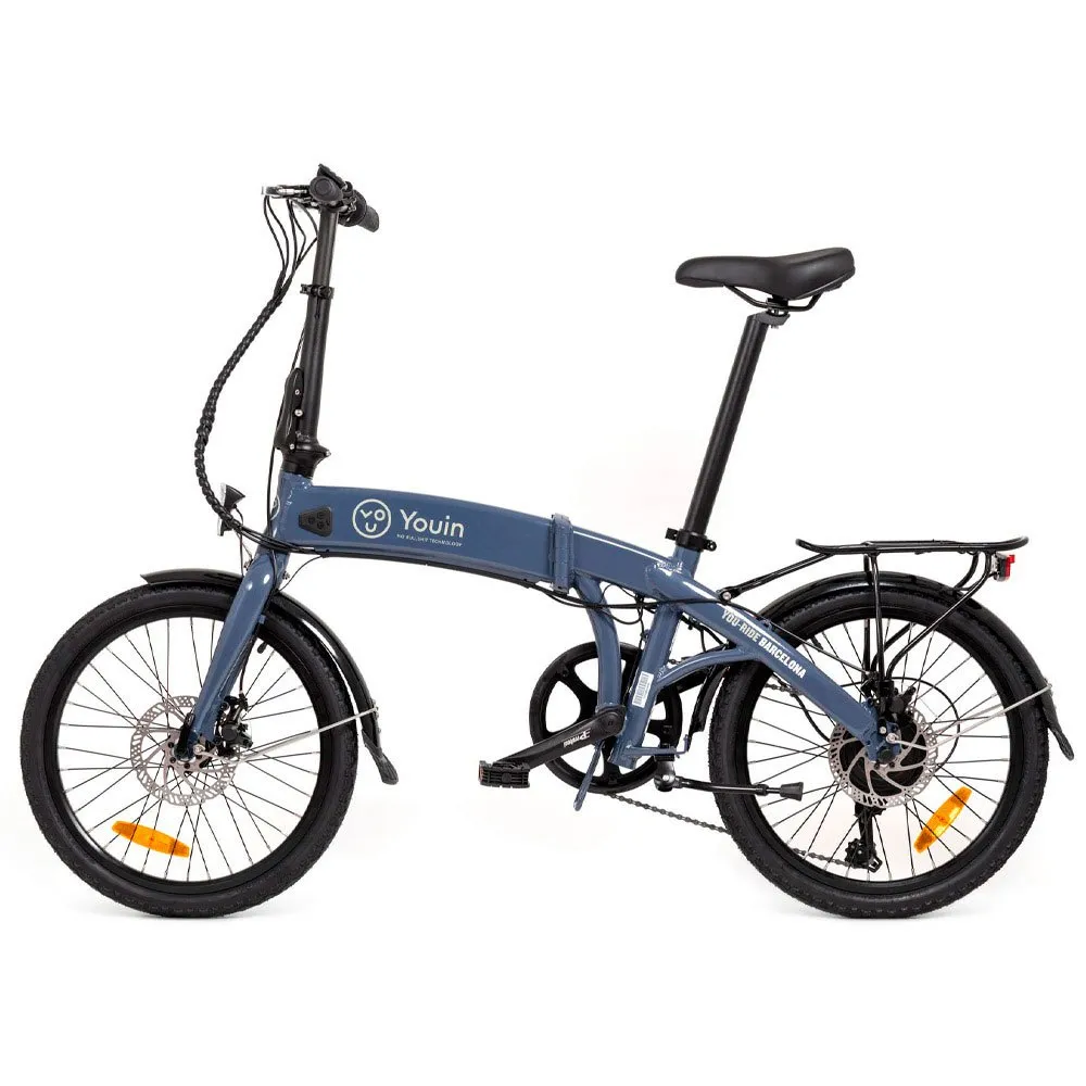 Youin You-ride Barcelona Sammenleggbar Elsykkel, Blue, One Size, 250Wh