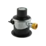 Yregas 4kg/h 2 Bar En-12864 Gassregulator, Black / steel, One Size