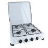 Yregas Gasskomfyr Emaljert 4 Brennere, White, One Size