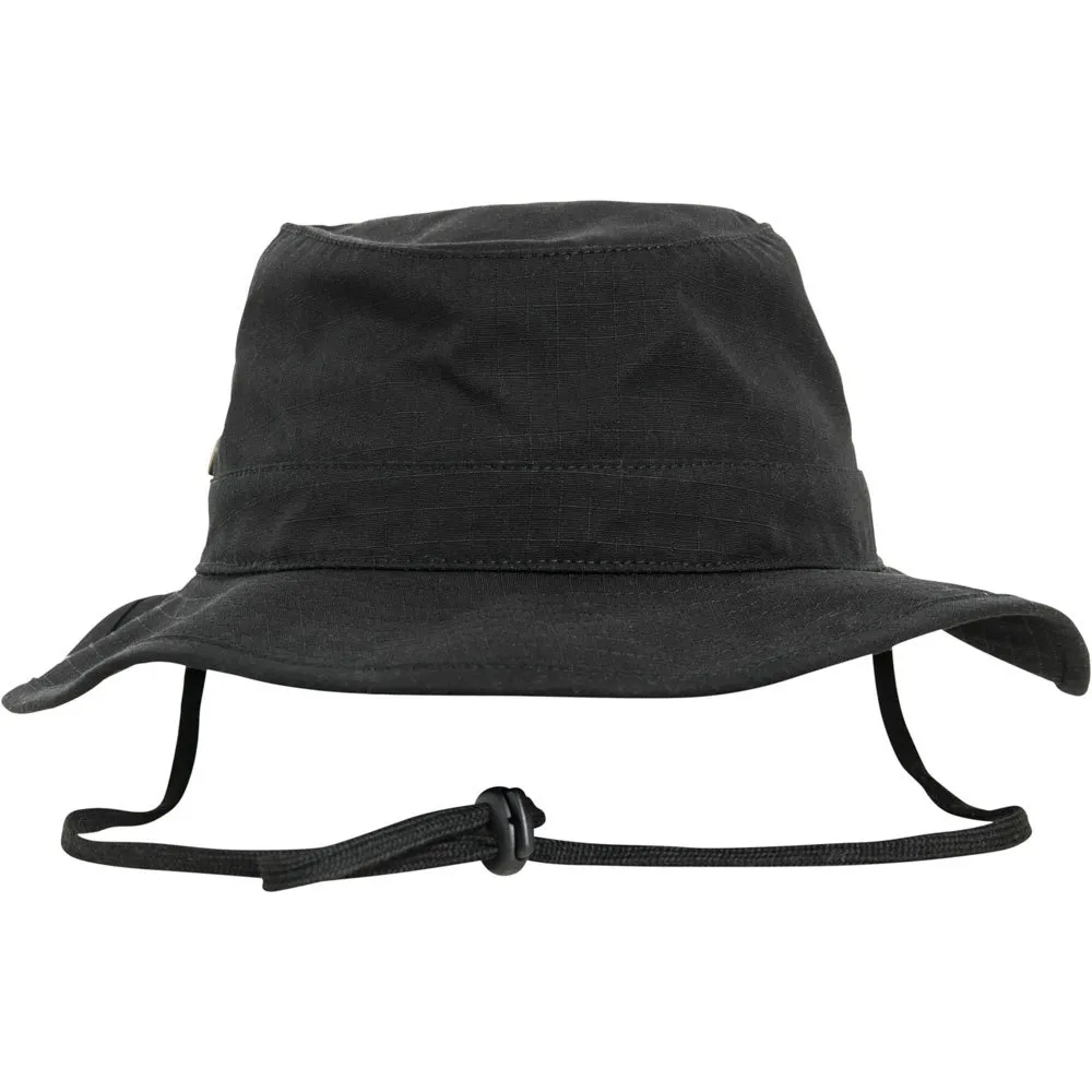 Yupoong Fishing Ripstop Hatt, Black