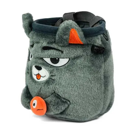YY Vertical Grey Cat Krittpose, One size YY Vertical Grey Cat Krittpose, One size