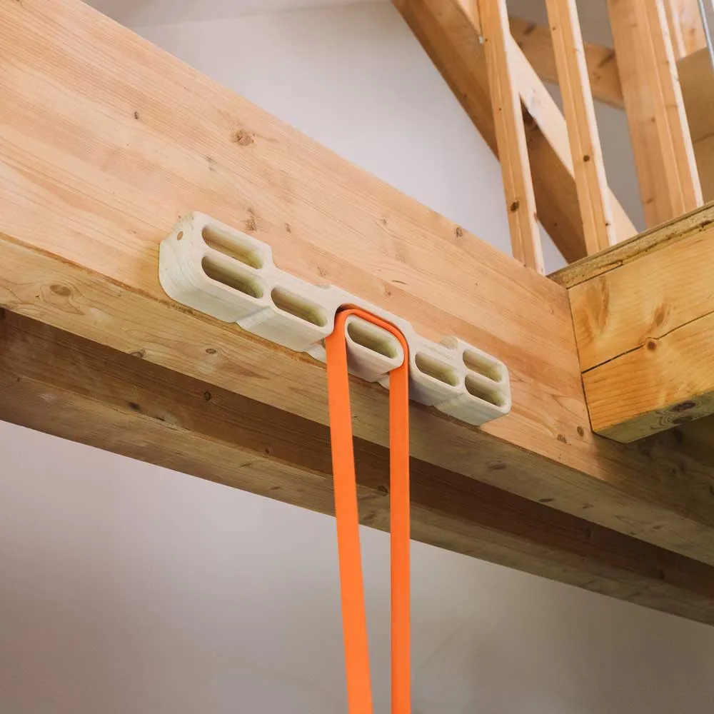 YY Vertical Light Klatregrep, Wood, One Size
