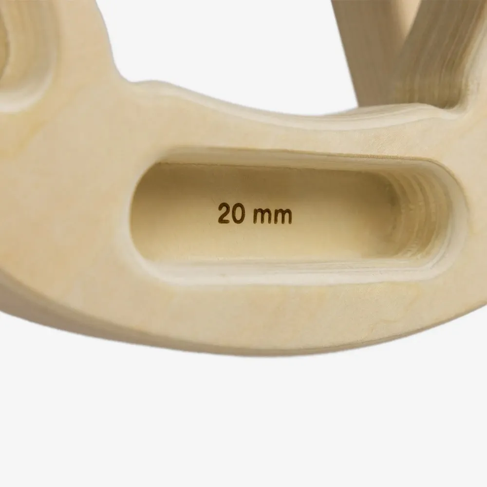YY Vertical Penta Evo Klatregrep, Wood, One Size YY Vertical Penta Evo Klatregrep, Wood, One Size