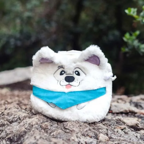 YY Vertical Samoyed Dog Krittpose, One size