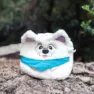 YY Vertical Samoyed Dog Krittpose, One size