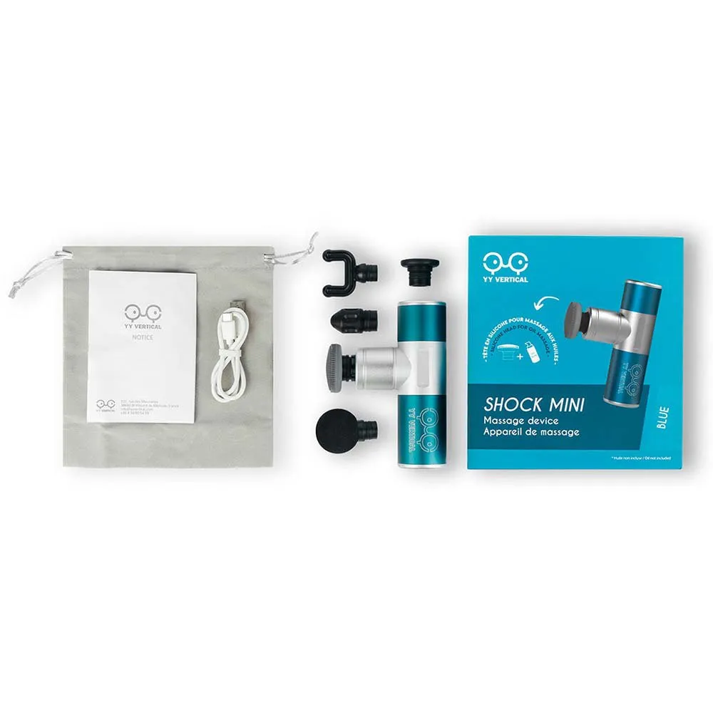 YY Vertical Shock Mini Massage Massasjepistol, One size
