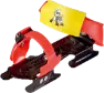 Zandstra Bob Skate De Luxe, Red, One Size