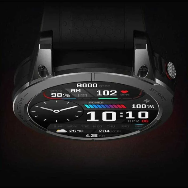 Zebla Stratos 3 Smartklokke Refurbished, Black Zebla Stratos 3 Smartklokke Refurbished, Black