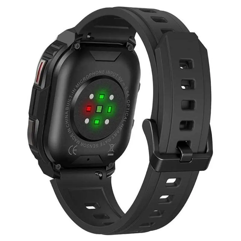 Zebla Thor Sq Smartklokke, Black