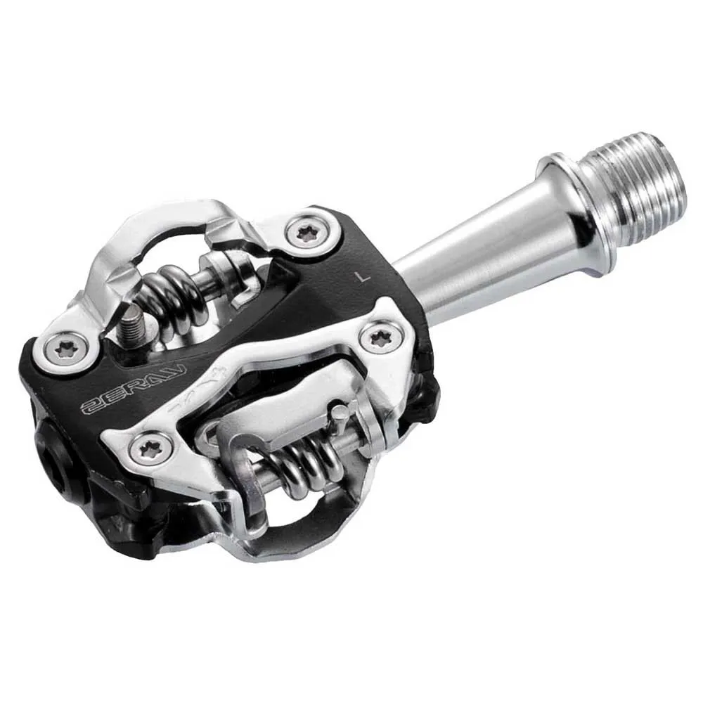 Zeray 108s Shimano Spd Sykkelpedaler, Black / silver, One Size