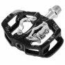 Zeray Mtb Zp-109s Sykkelpedaler, Black / silver, One Size
