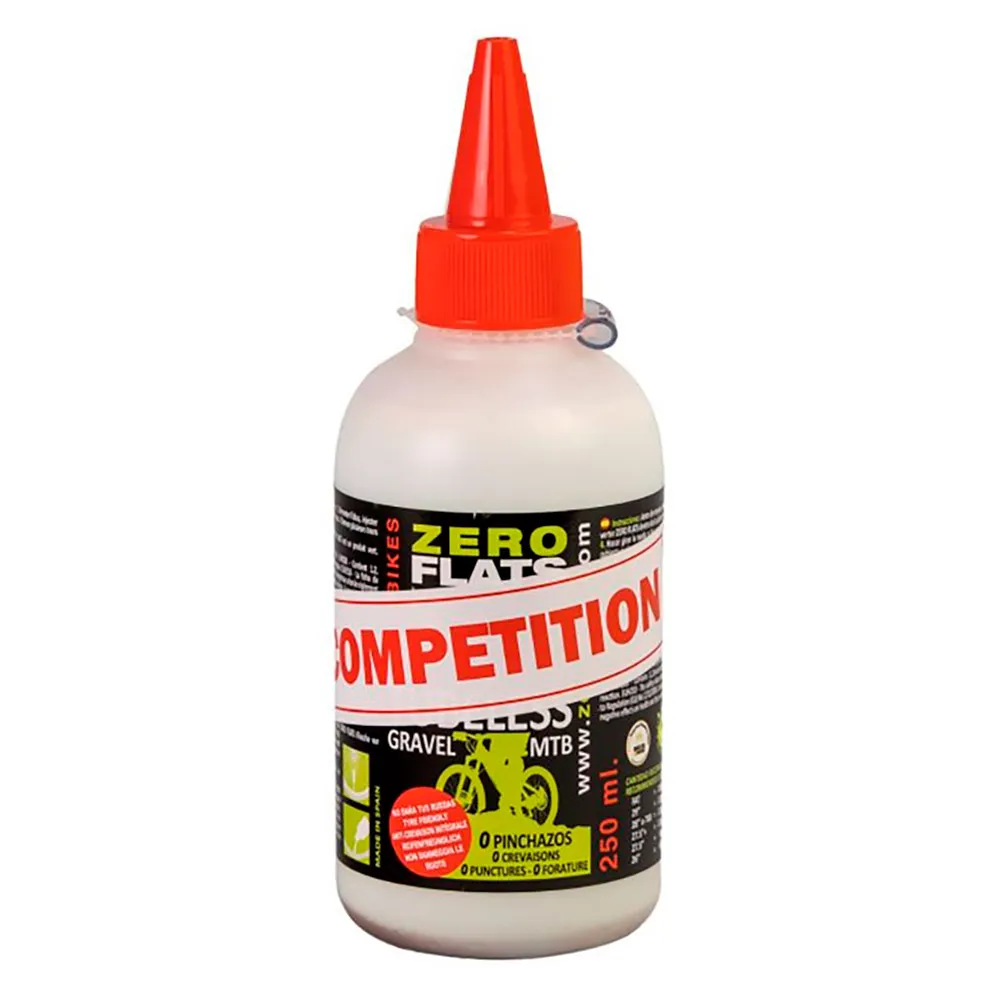 Zeroflats Competition Mtb/enduro Slangeløst Tetningsmiddel 1l, White, One Size Zeroflats Competition Mtb/enduro Slangeløst Tetningsmiddel 1l, White, One Size