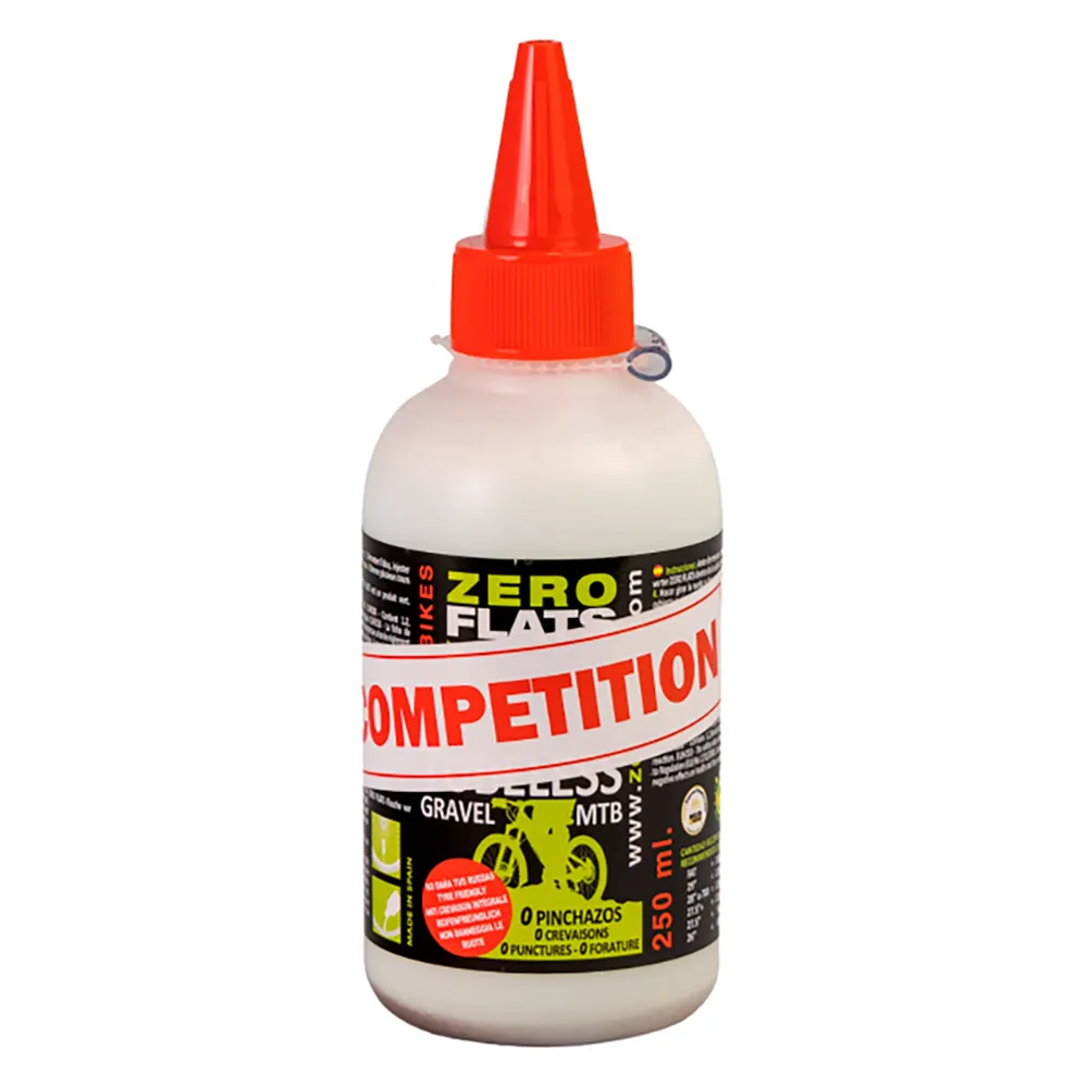 Zeroflats Competition Mtb/enduro Slangeløst Tetningsmiddel 5l, White, One Size