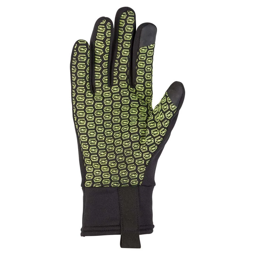 Ziener Isanto Touch Hansker, Black / bitter lemon Ziener Isanto Touch Hansker, Black / bitter lemon