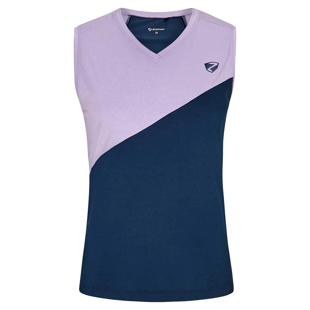 Ziener Nalida Ermeløs Sykkeltrøye, Sweet lilac, 38 Ziener Nalida Ermeløs Sykkeltrøye, Sweet lilac, 38