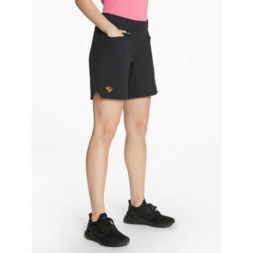 Ziener Neja X-function Shorts Med Chamois, Black / apricot Ziener Neja X-function Shorts Med Chamois, Black / apricot