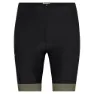 Ziener Nenik X-gel Sykkelshorts Uten Seler, Black / leaf green
