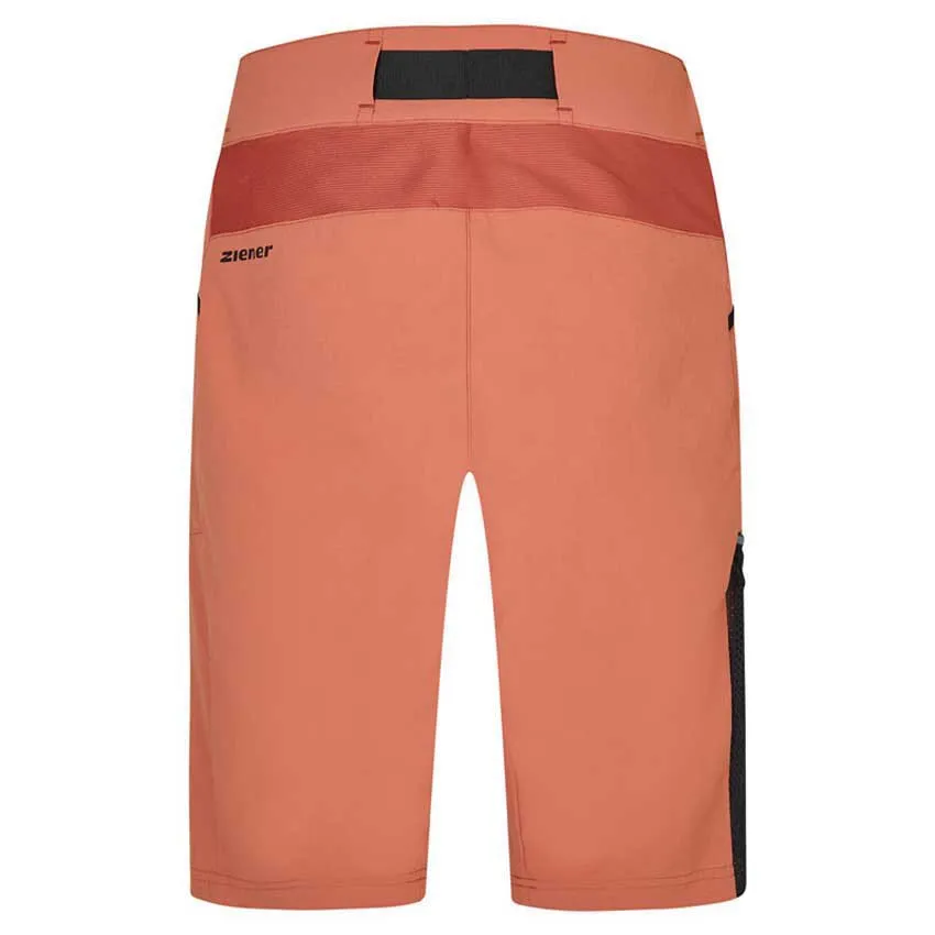Ziener Nexil X-gel Shorts Med Chamois, Chestnut