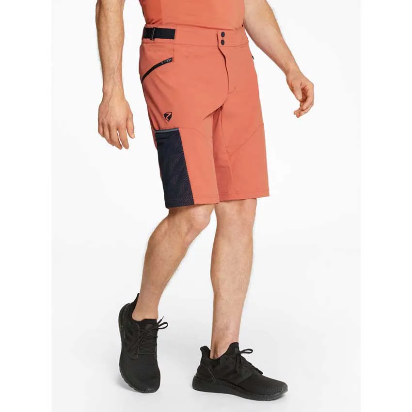 Ziener Nexil X-gel Shorts Med Chamois, Chestnut