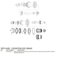 ZIPP 12x142 Centerlock Campagnolo Endekopper for Cognition