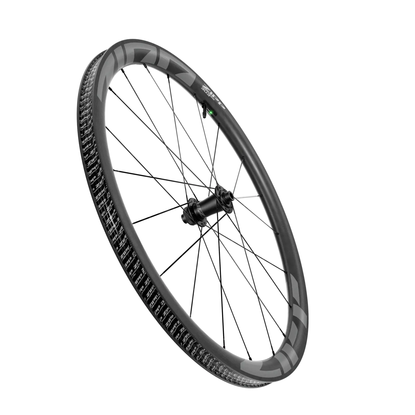 ZIPP 303 SW Framhjul, Black, 12 x 100mm
