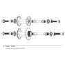 ZIPP 333 Track Forhjulsaksel, Black, One Size