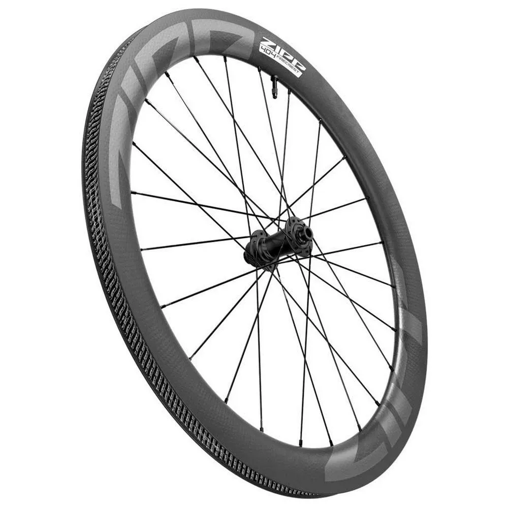 ZIPP 404 Firecrest Carbon Tubeless Forhjul For Landeveissykkel Refurbished, Black, 12 x 100mm ZIPP 404 Firecrest Carbon Tubeless Forhjul For Landeveissykkel Refurbished, Black, 12 x 100mm