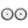 ZIPP 808 Firecrest Cl Disc Tubeless Landeveishjulsett, Black / grey, 12 x 100 / 12 x 142mm, Sram XDR