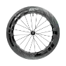 ZIPP 858 NSW Tubeless Disc Framhjul, Black, 12 x 100mm