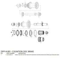 ZIPP Endekapper For Kognisjonsplate Baknav Sram ZIPP Endekapper For Kognisjonsplate Baknav Sram