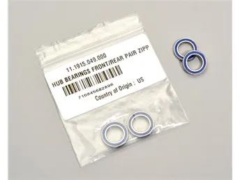 ZIPP Lager til ZIPP 82/182 ( ZIPP Nav Med Carbon Deksel ), Silver / blue, One Size