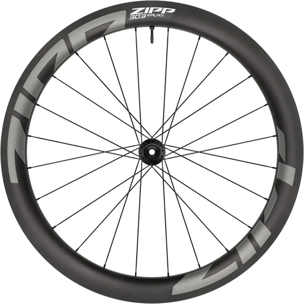 ZIPP Wheelset 303 XPLR S Front Wheel, Carbon black